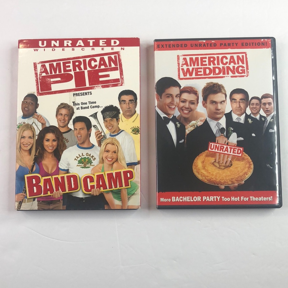 !!! SOLD !!!!! American Pie Band Camp, American Wedding Unrated Movie Funny